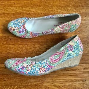 AK | Ann Klein Multicolor Wedge